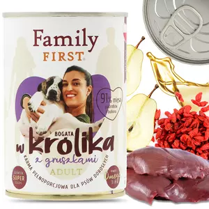 Karma mokra Adult królik puszka 400 g