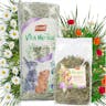 Vita Herbal Duo Snack dla gryzoni i królika - łąka kwiatowa 400g plus siano 800g