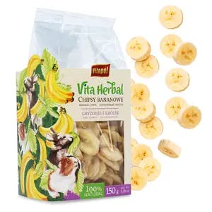 Vita Herbal Chipsy bananowe 150g